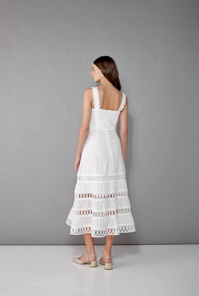 LIANA MAXI DRESS WHITE