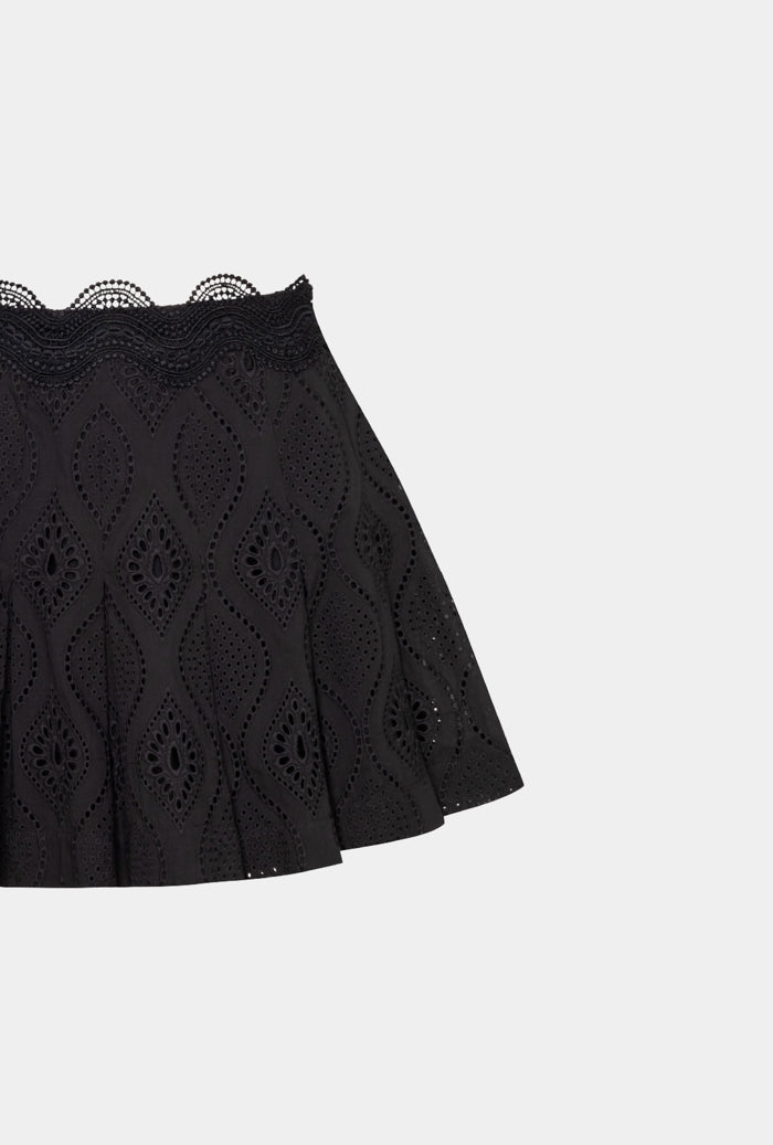 MARCIA MINI SKIRT BLACK