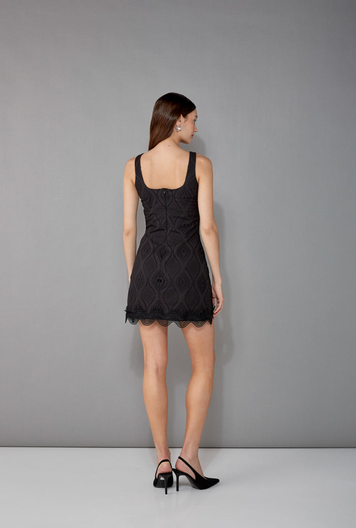 MARTY MINI DRESS BLACK