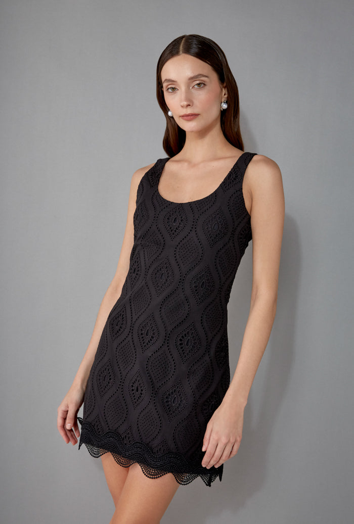 MARTY MINI DRESS BLACK