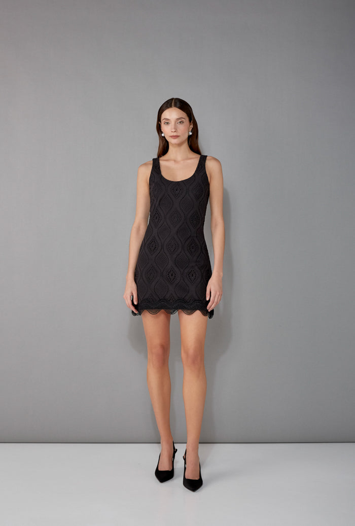 MARTY MINI DRESS BLACK