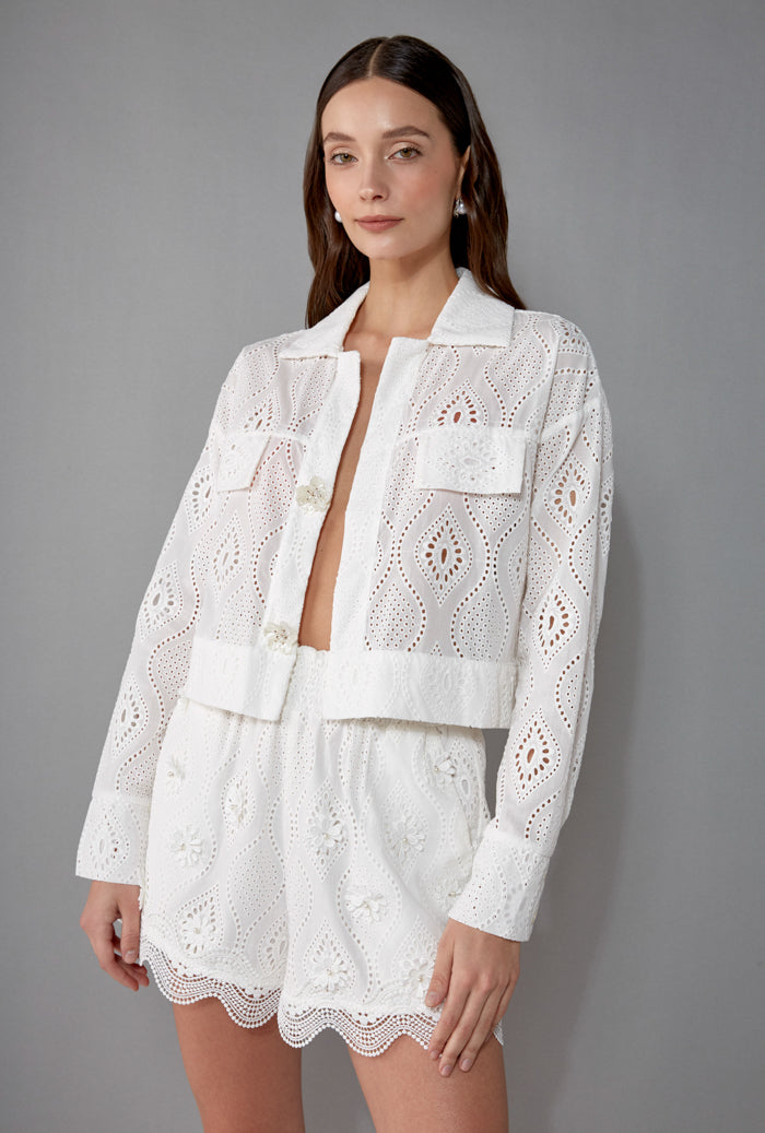 SELINA JACKET WHITE