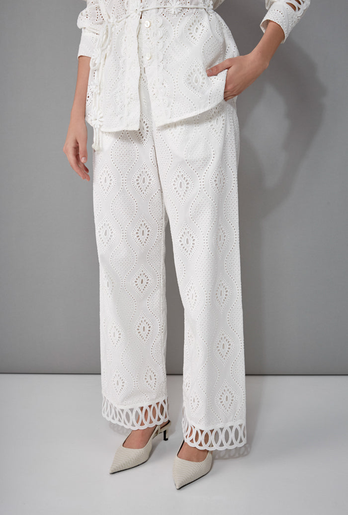 SELINA PANTS WHITE