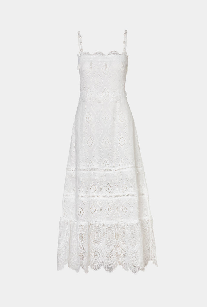 SELMA MAXI DRESS WHITE