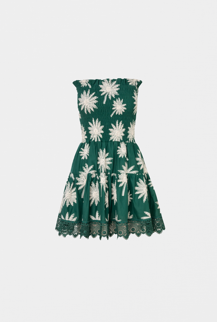 CORALINA MINI DRESS GREEN